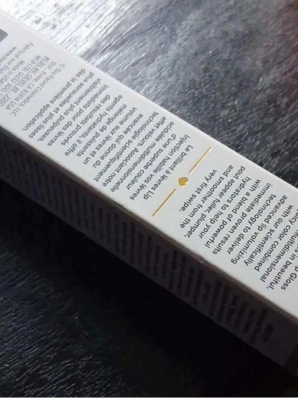 Brand New 2026 Too faced Lip Injection Lip Gloss - White & Gold Packaging